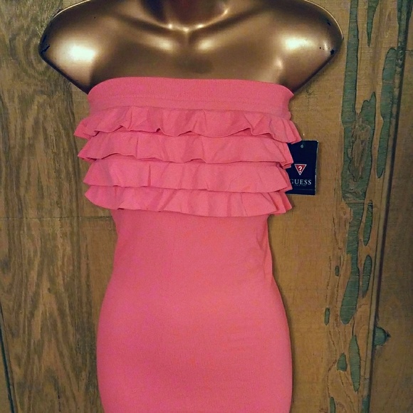 Guess Dresses & Skirts - NWT Guess Seamless Ruffle dress